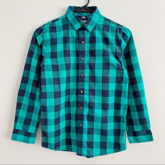 Checkered Button Down - Picture 1 of 3